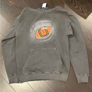Overtime Gray Hoodie - Youth L NWT